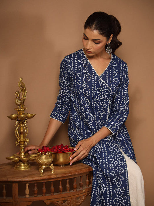 Anayna Bandhani Printed Kurta