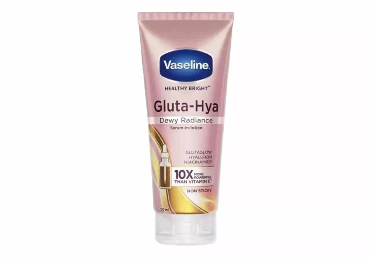 Vaseline GlutaGlow-Hya Dewy Serum-Lotion Brighter Skin 200ml