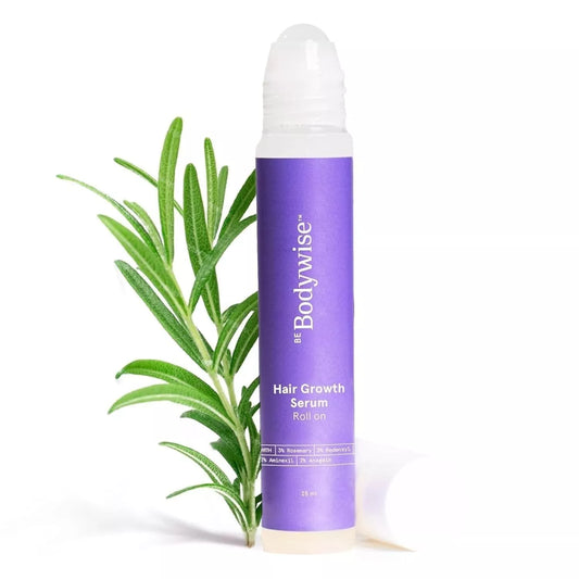 Be Bodywise Rosemary Hair Growth Serum (Roll On) 25ml Stronger Hair
