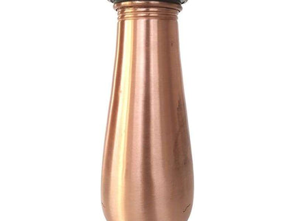 Ishalife Copper Water Bottle Engraved with Sadhguru Quote - 700 ml