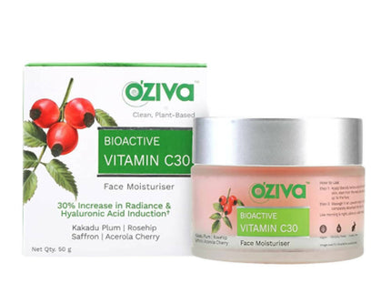OZiva Bioactive Vitamin C30 Face Moisturiser