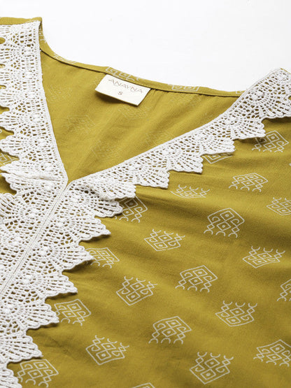 Anayna Ethnic Motifs Printed Kurta