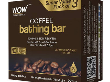 Wow Skin Science Coffee Bathing Bar