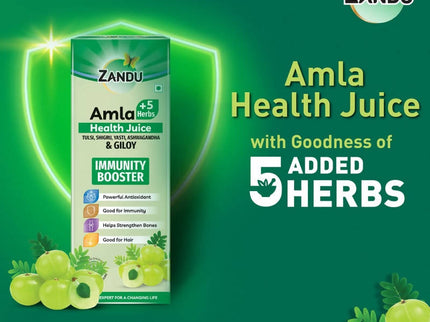 Zandu Amla + 5 Herbs Health Juice