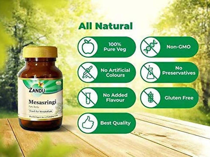 Zandu Mesasringi Pure Herbs Capsules