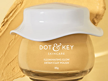 Dot & Key Illuminating Glow Detan Clay Mask - 85 gms