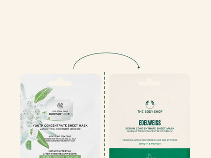 The Body Shop Edelweiss Serum Concentrate Sheet Mask - 21 ml