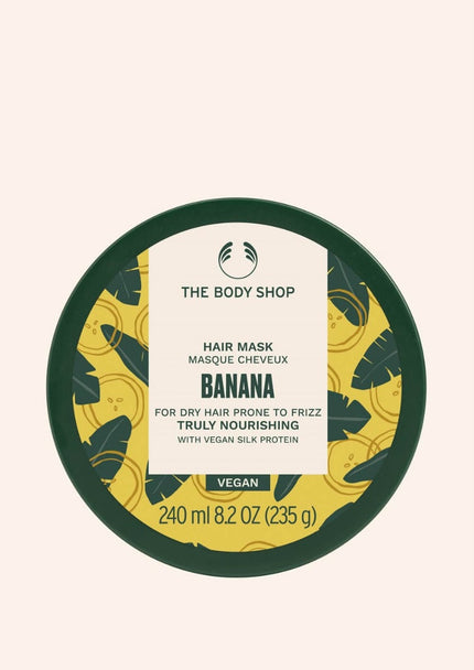 The Body Shop Banana Truly Nourishing Hair Mask - 240 ml