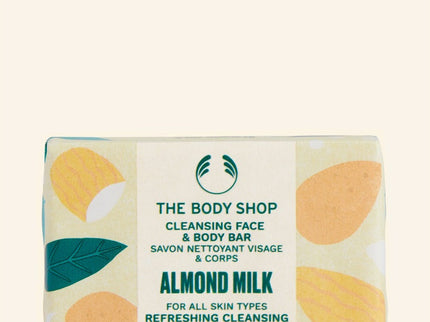 The Body Shop Almond Milk Cleansing Face & Body Bar - 100 ml
