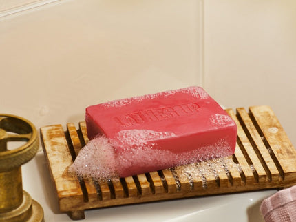 The Body Shop Strawberry Cleansing Face & Body Bar - 100 gms