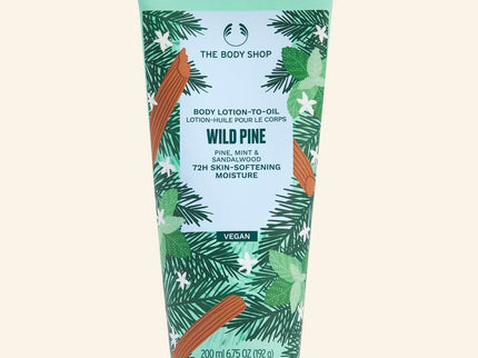 The Body Shop Wild Pine Body Lotion-To-Oil - 200 ml
