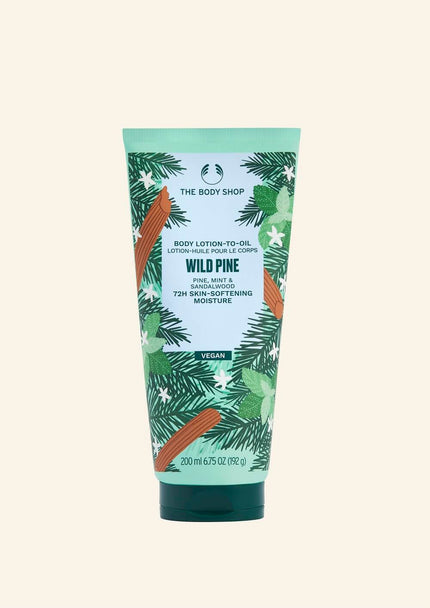 The Body Shop Wild Pine Body Lotion-To-Oil - 200 ml