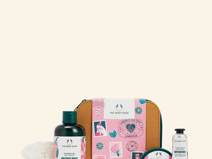 The Body Shop Bloom & Glow British Rose Essentials Gift - 1 Pc