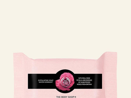 The Body Shop British Rose Exfoliating Soap - 100 gms