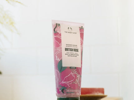 The Body Shop British Rose Shower Scrub - 200 ml