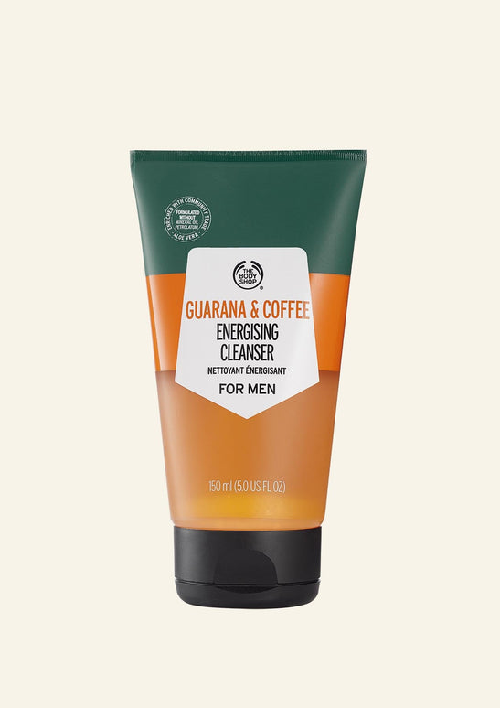 The Body Shop Guarana And Coffee Energising Cleanser For Men - 150 ml