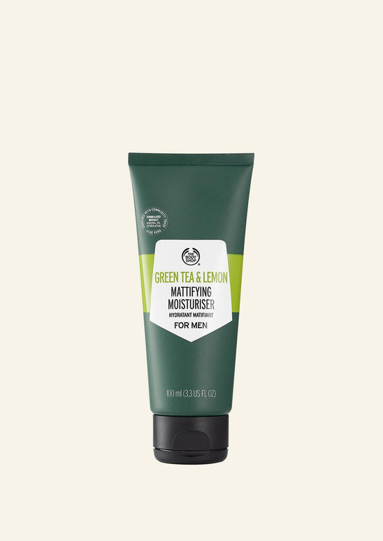 The Body Shop Green Tea And Lemon Mattifying Moisturiser For Men - 100 ml