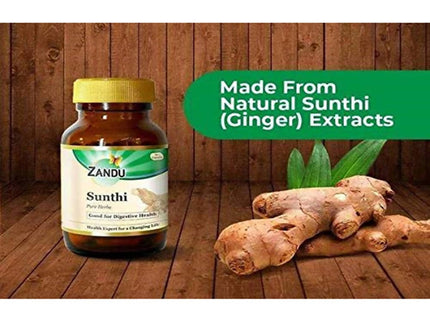 Zandu Sunthi Pure Herbs Capsules Good For Digestive Health