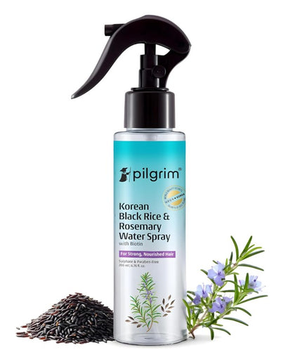 Pilgrim Korean Black Rice and Rosemary Water Spray for Hair 200ml