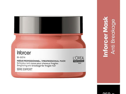 L'Oreal Professionnel Inforcer Strengthening Hair Mask with Vitamin B6 & Biotin - 250 gms