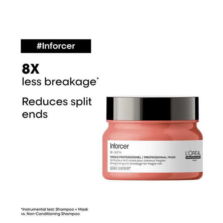 L'Oreal Professionnel Inforcer Strengthening Hair Mask with Vitamin B6 & Biotin - 250 gms