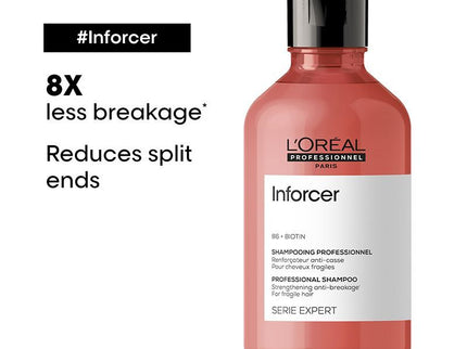 L'Oreal Professionnel Inforcer Strengthening Shampoo with Vitamin B6 & Biotin - 300 ml
