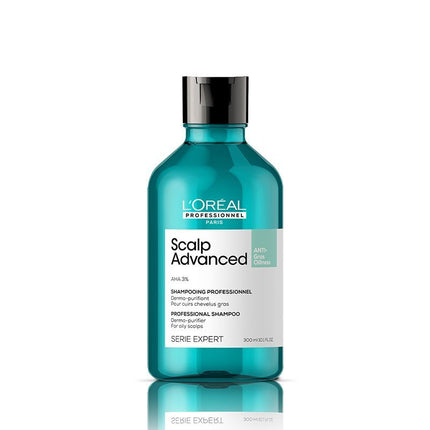 L'Oreal Professionnel Scalp Advanced Anti-Oiliness Dermo-Purifier Shampoo - 300 ml