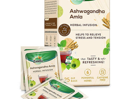 Zandu Ashwagandha Amla Herbal Infusion Tea