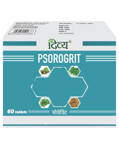 Patanjali Divya Psorogrit Tablets - 60 Tabs