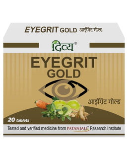 Patanjali Divya Eyegrit Gold Tablets - 20 Tablets