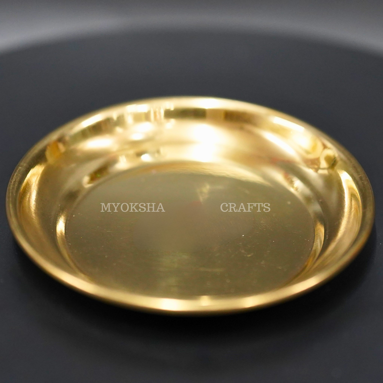 Brass Pooja Plate: Embrace Divine Rituals with Elegance