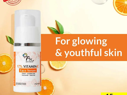 Fixderma 17% Vitamin C Face Serum