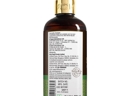 Wow Skin Science Intensive Repair Shampoo and Revitalize - 300 ml