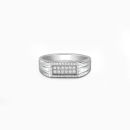 Silver Modern Simplicity For Him