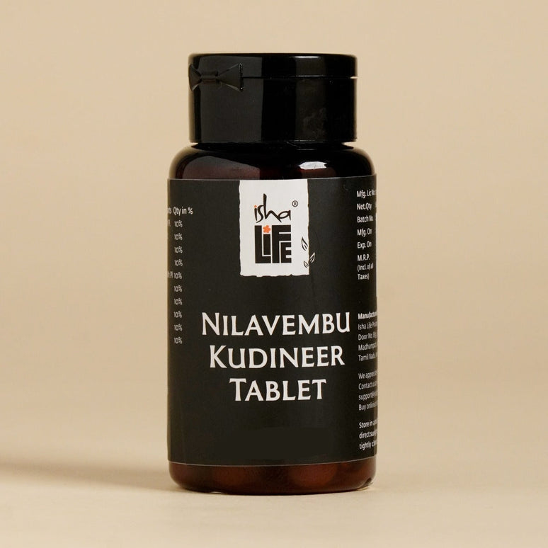 Isha Life Nilavembu Kudineer Tablet - 60 tabs