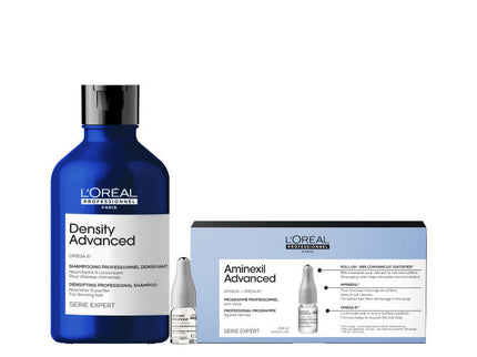 L'Oreal Professionnel Anti-hair Loss Regime With Density Advanced Shampoo & Aminexil Serie Expert