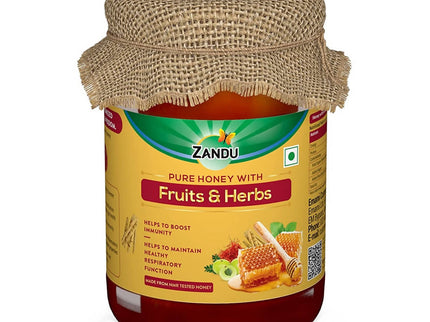 Zandu Pure Honey with Fruits & Herbs