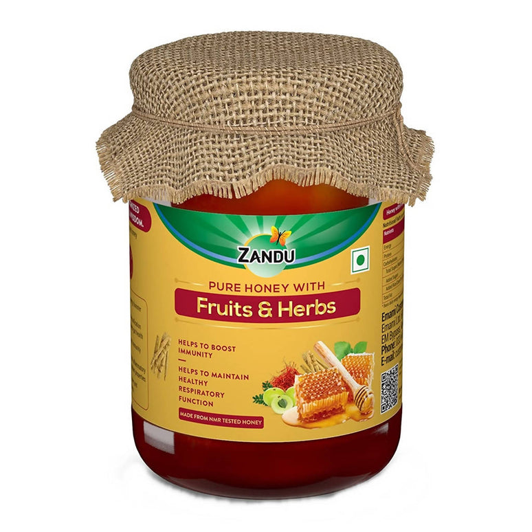 Zandu Pure Honey with Fruits & Herbs