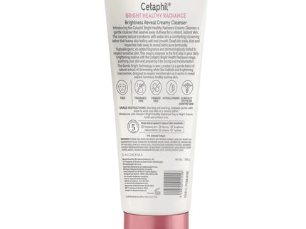 Cetaphil Bright Healthy Radiance Brightness Reveal Creamy Cleanser