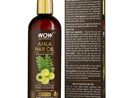 Wow Skin Science Amla Hair Oil