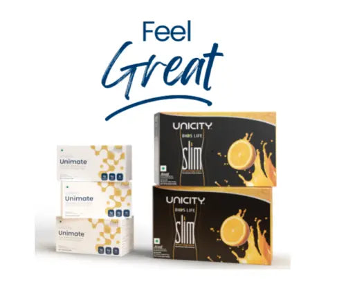UNICITY Feel Great Kit with Bottle | Unimate & Slim Pack