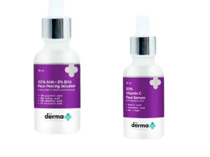 The Derma Co Exfoliate and Glow Combo - 50 ml