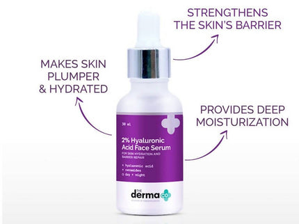The Derma Co 2% Hyaluronic Acid Face Serum - 30 ml