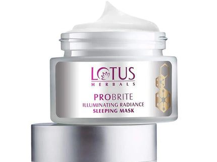 Lotus Herbals Probrite Illuminating Radiance Sleeping Mask - 50 gms