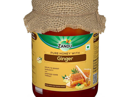 Zandu Pure Honey with Ginger