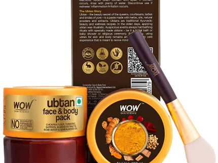 Wow Skin Science Ubtan Face & Body Pack - 200 ml
