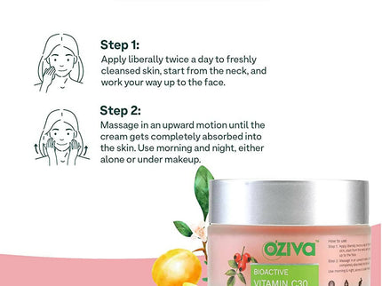 OZiva Bioactive Vitamin C30 Face Moisturiser