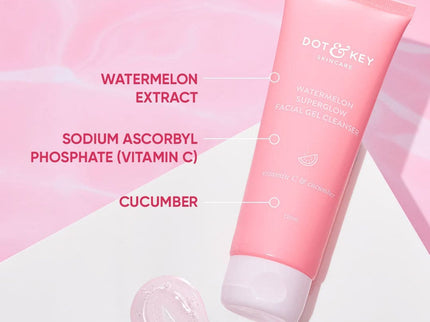 Dot & Key Watermelon Super Glow Facial Gel Cleanser - 120 ml