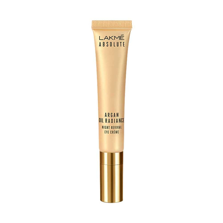 Lakme Absolute Argan Oil Radiance Night Revival Eye Cream - 15 gms