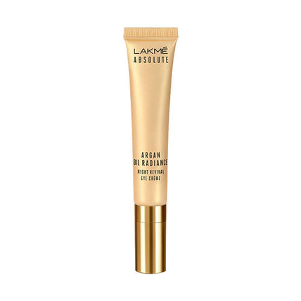 Lakme Absolute Argan Oil Radiance Night Revival Eye Cream - 15 gms